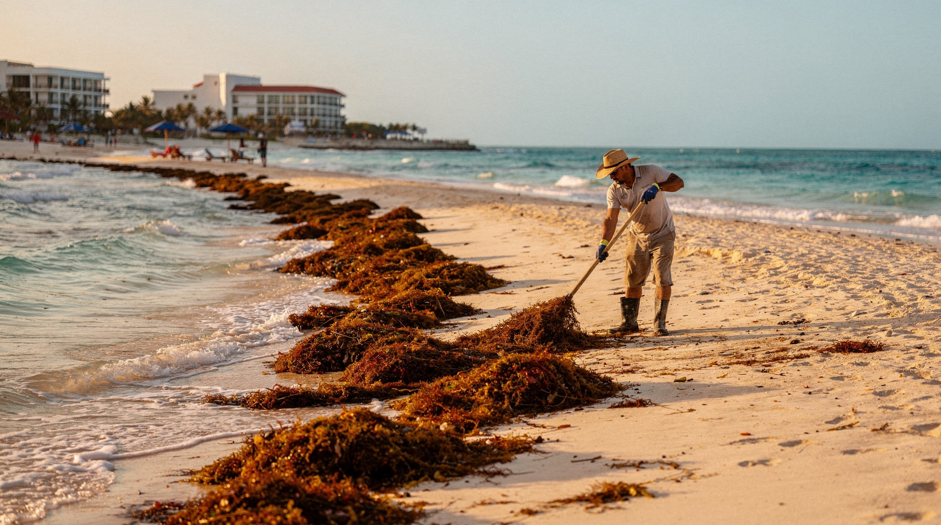 Sargassum season in Cancún: an honest take