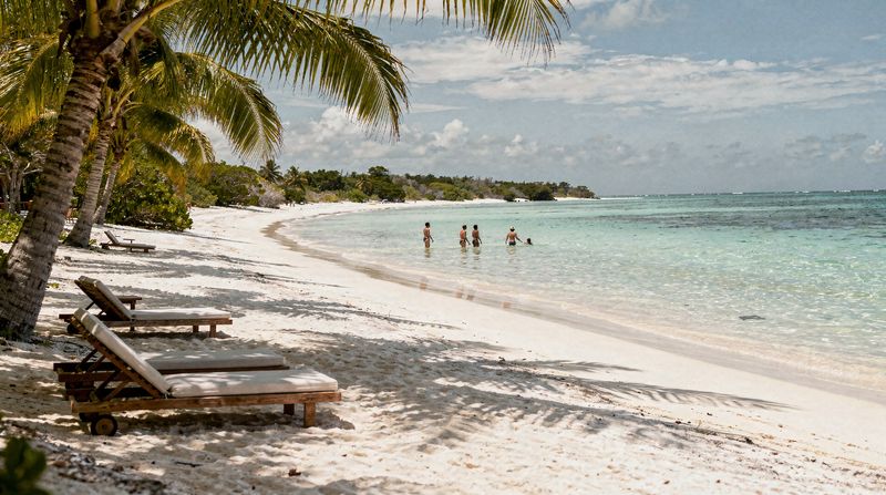 Xpu-Ha: a wide white-sand beach on the Riviera Maya