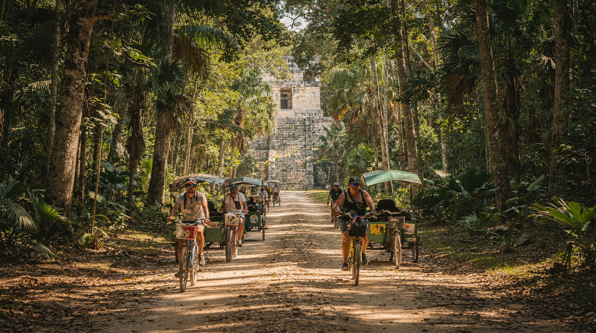 Cobá and cenotes day trip from Cancún: ruins in the jungle